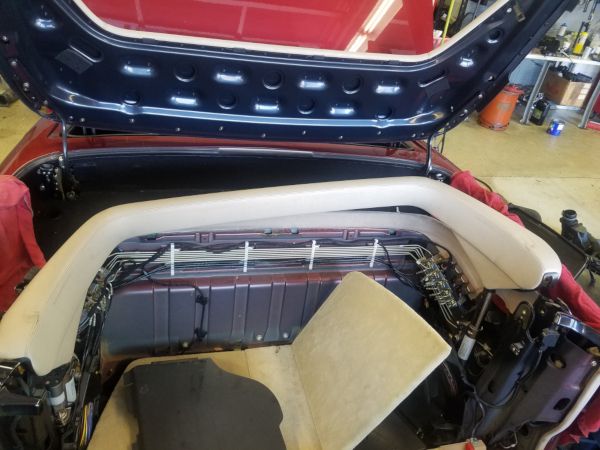 Mercedes-Benz convertible top problem repair in Ann Arbor, MI