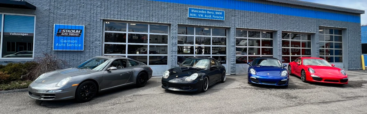 Porsche repair service in Ann Arbor Michigan at Stadium Auto Service